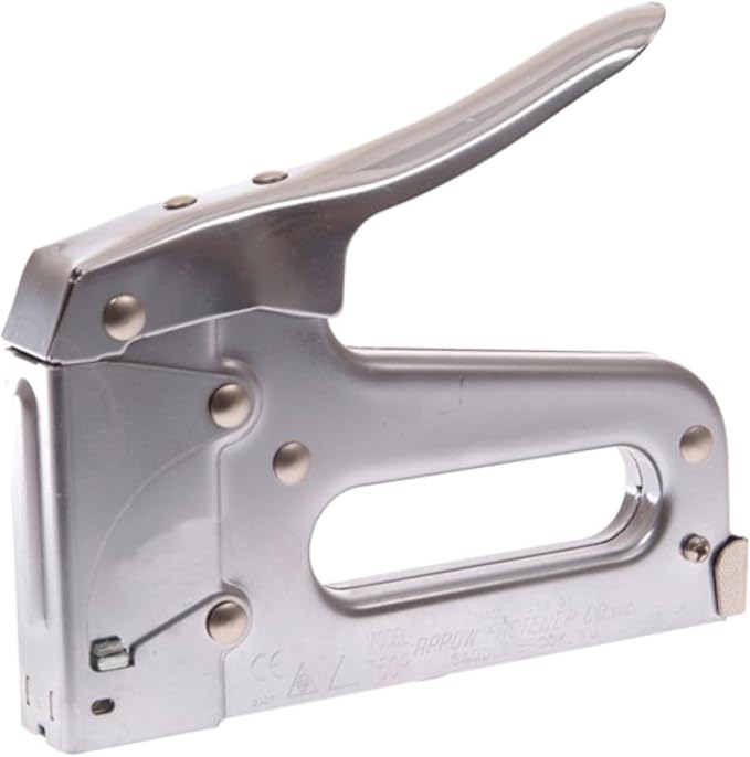 Arrow T50 Heavy Duty Staple Gun for Upholstery,Wood,Crafts,DIY and Professional Uses,Manual Stapler Uses 1/4”,5/16”,3/8",1/2",or 9/16” Staples,(Pack of 4)