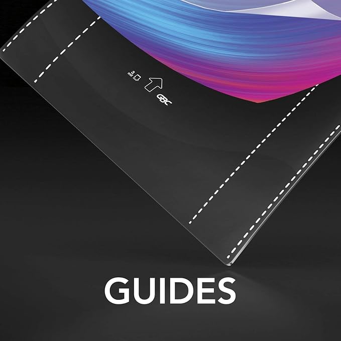 GBC Laminating Sheets, Thermal Laminating Pouches, Letter Size, 5 Mil, Speed Format, EZUse, 100 Pack, Blue (3200716)