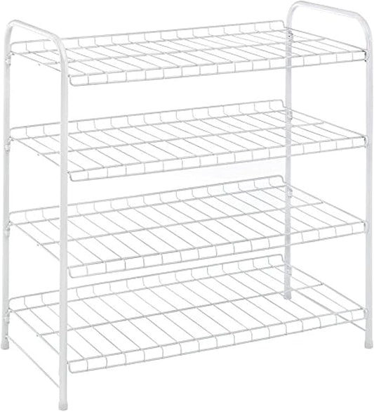 Whitmor Inc. 6023-4139-CB 4 Tier, White, Closet Shelf