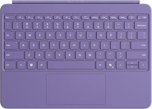 Microsoft Surface Pro Keyboard for Surface Pro 12" Device, Keyboard Only, Alcantara Material, Violet