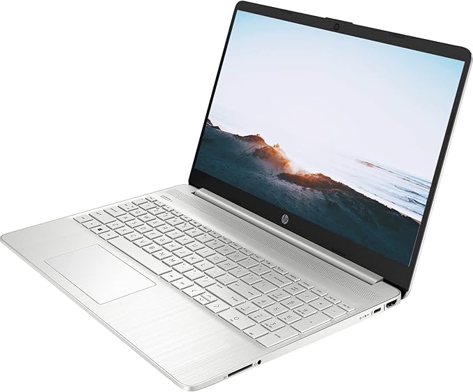 HP 15 Notebook Laptop, 15.6" FHD Display, Intel Core i5-1135G7, 16GB DDR4 RAM, 512GB PCIe NVMe SSD, Webcam, Wi-Fi, Bluetooth, Windows 11 Home, Silver