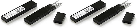 LEUCHTTURM1917 - Graphite Lead Refills 0.7mm HB for Mechanical Pencil Drehgriffel (24 Pack, Grey)