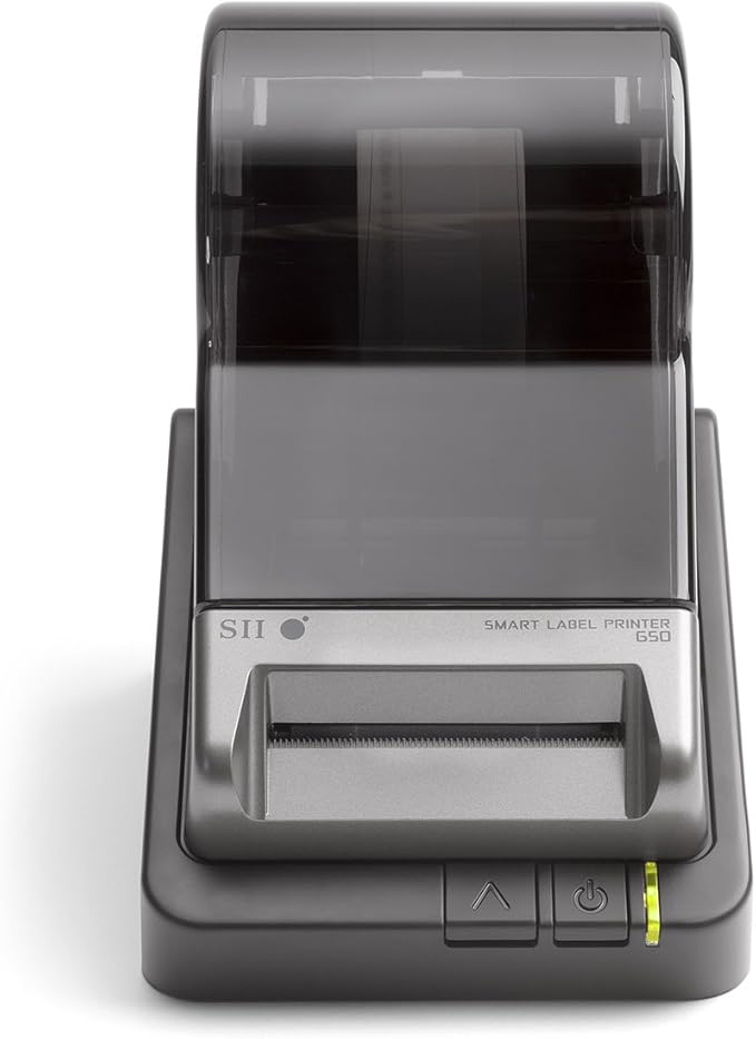 SEIKO SKPSLP650 - Versatile Desktop Label Printer, 3.94/Second, USB