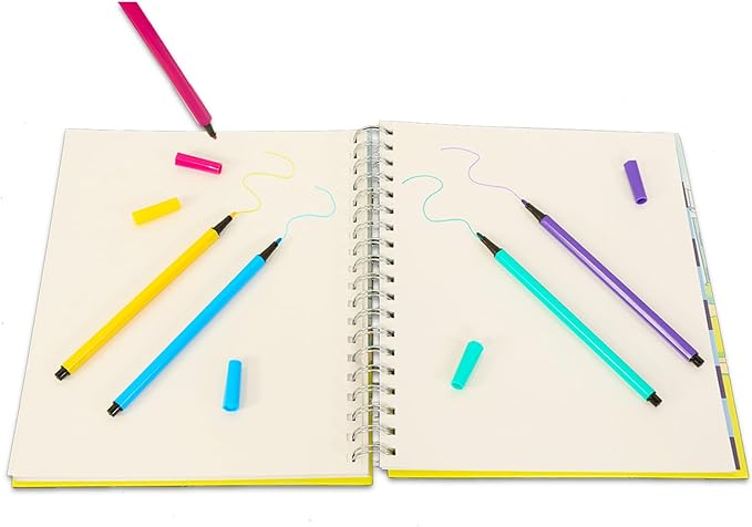 Disney Bluey Sketchbook Drawing Set for Kids - Art Kit Bundle with Spiral Notebook, Markers, Stickers, More | Bluey Arts and Crafts Kit for Boys and Girls