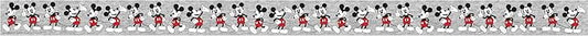 Eureka Disney Retro Mickey Mouse Poses Decorative Classroom and Bulletin Board Trim for Teachers, 2.25" Wide, 12 Strips for 37 Total Feet