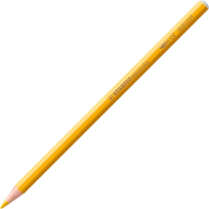 STABILO Aquarellable Coloring Pencil - STABILOaquacolor - Tin of 12 - Assorted Colors
