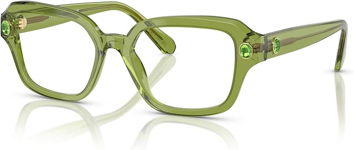 Swarovski womens Sk2039 Square Prescription Eyewear Frames