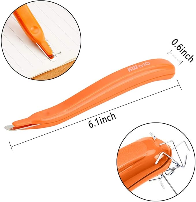 Staple Remover Professional Magnetic Easy Staple Removers Tool 3 PCS Staple Puller Remover Staple Pullers for Office, School and Home