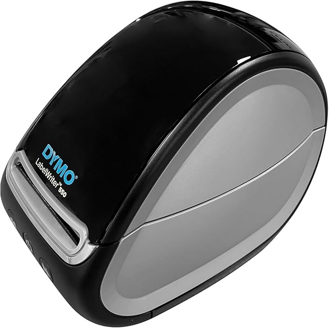 DYMO LabelWriter 550 Direct Thermal Barcode Label Printer with USB Connectivity Label Maker - 62 Labels Per Minute, Auto Label Recognition, Monochrome, Includes 1 Rolls of 500 Labels