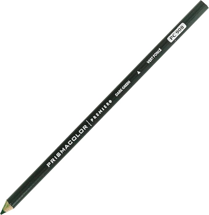 Prismacolor 3339 Premier Soft Core Colored Pencil, Green