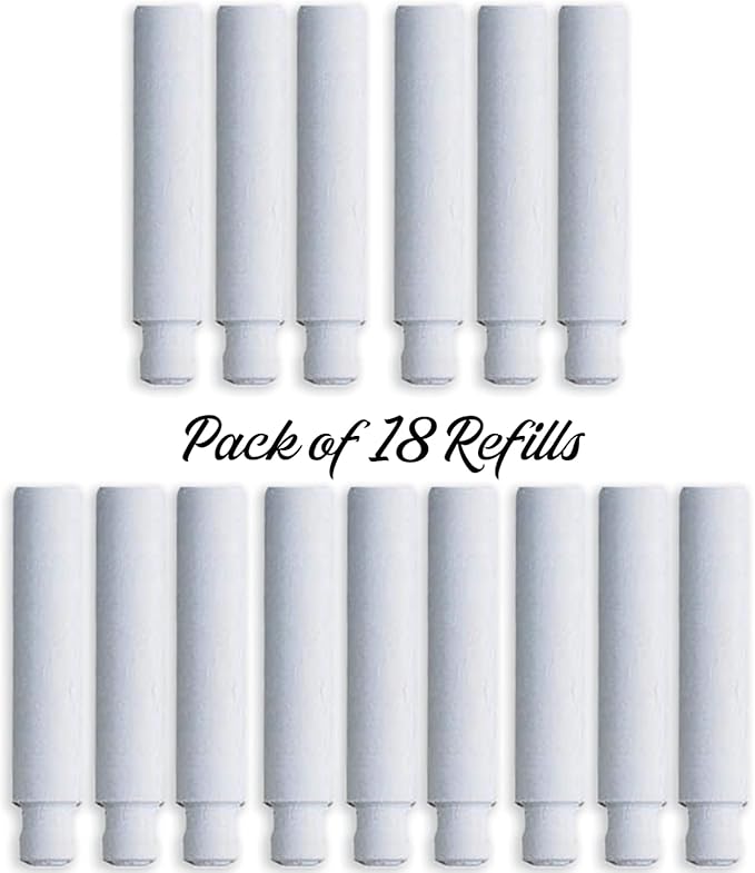 Pentel Twist Erase Refill Erasers - Pack of 18 Latex Free Refills for Twist Eraser Mechanical Pencils