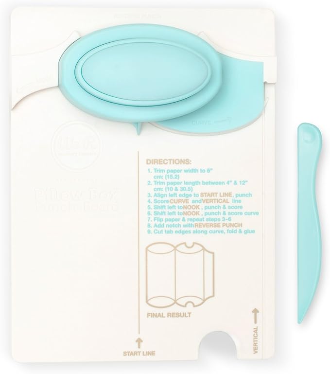 We R Memory Keepers Pillow Box Punch Board