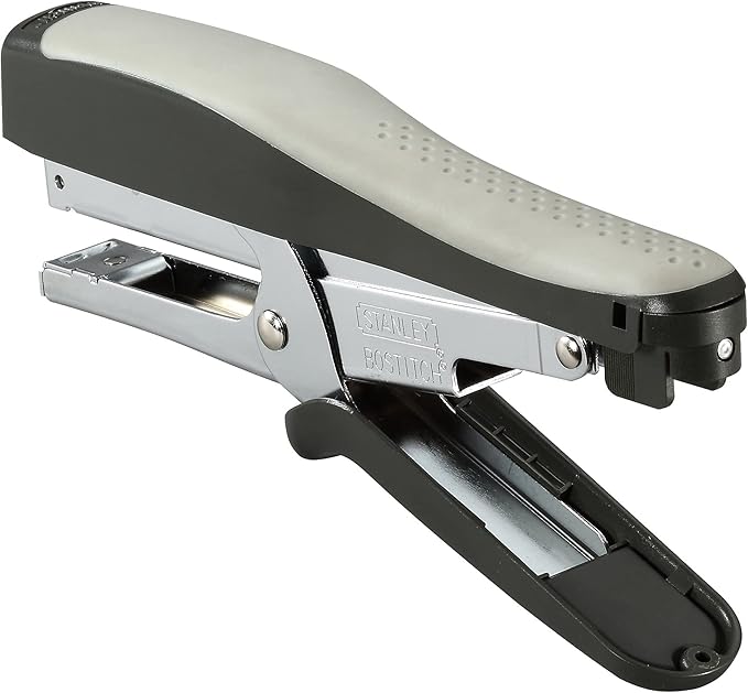 Bostitch Office Standard 20 Sheet Plier, No-Jam Technology, EZ Squeeze Lever, Black/Gray (SSP-99)