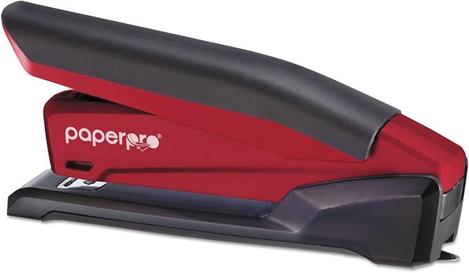 PaperPro-Bostitch 1124 inPOWER Stapler, 20-Sheet Capacity, Red