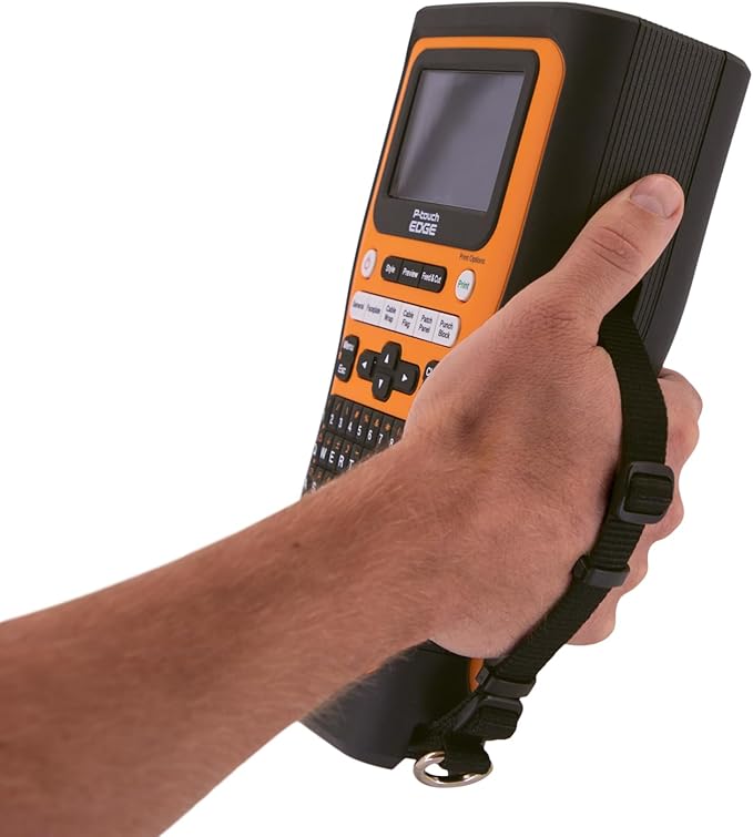 Brother PT-E510VP P-Touch Edge Handheld Industrial Label Printer with Dual auto Cutter and USB-C (up to 24mm Labels)