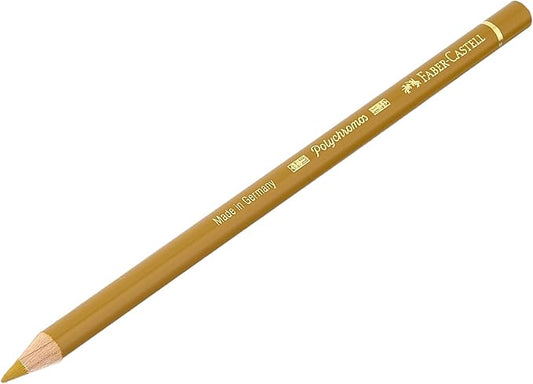 Faber-Castell Polychromos Artists' Single Pencil - Colour 268 Green Gold