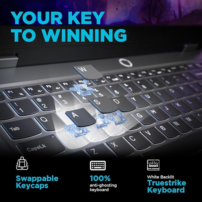 Lenovo LOQ RTX 5050 Pro AI-Gaming PC, 17.3" FHD 165Hz, Intel Core i5-13450HX, NVIDIA GeForce RTX 5050, 16GB DDR5 RAM, 1TB SSD, Backlit KB, Bundle with PCO Notebook Folding Radiator, Laptop Cooler