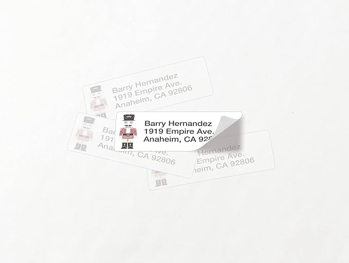 Avery Repositionable Printable Address Labels with Sure Feed, 1" x 2-5/8", White, 750 Blank Mailing Labels (58160)