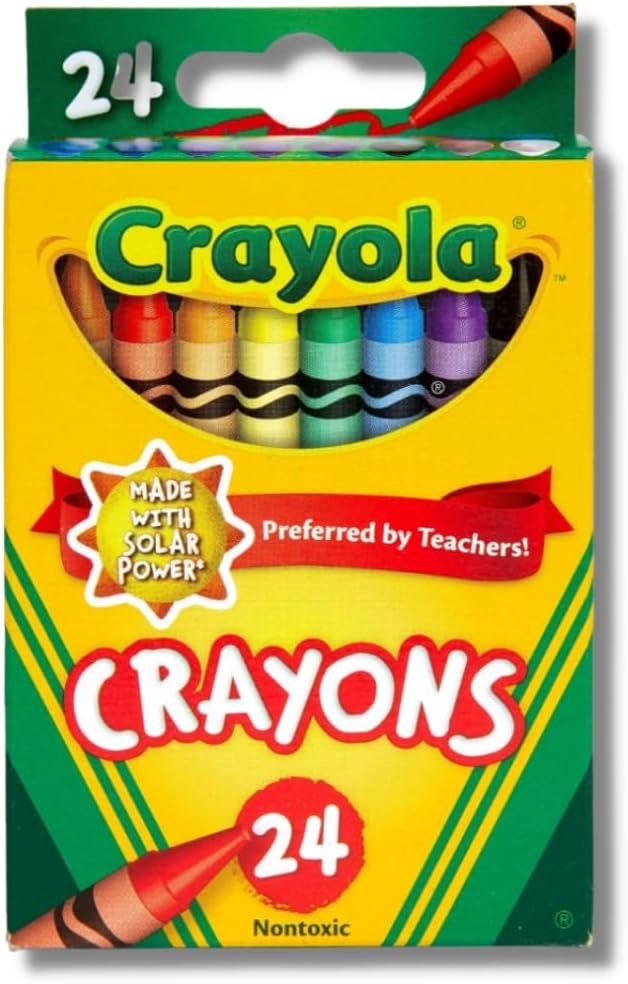Classic Color Pack Crayons (24/Box) [Set of 3]