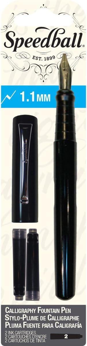 Speedball Art Products 002900 Calligraphy Fountain Pen 1.1mm