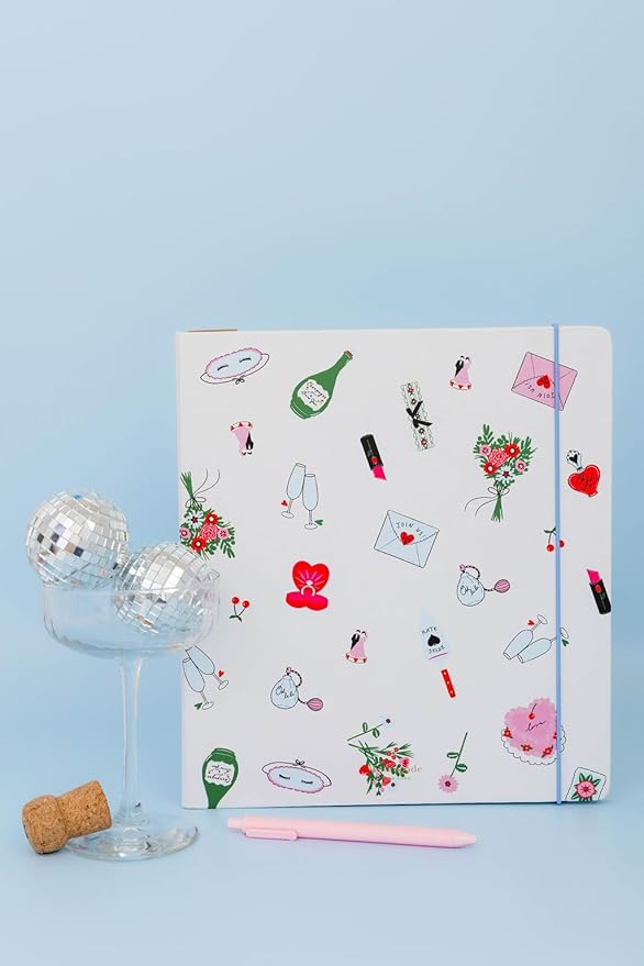 Kate Spade New York Wedding Planning Book and Organizer, Wedding Binder with Pages for To-Do Lists, Notes, Budgeting, Invitations, Wedding Cake Toss
