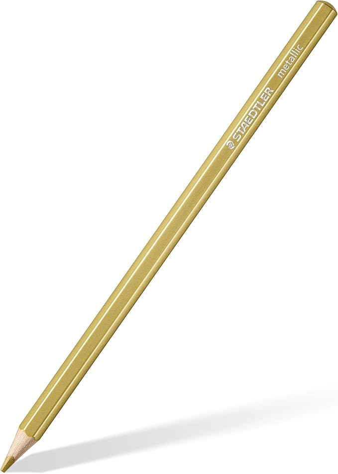 Staedtler, Metallic Colored Pencils, 12Colors, 146M C12