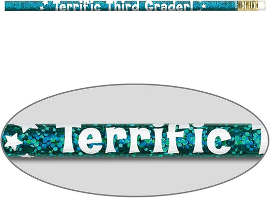 Really Good Stuff Grade-Specific Welcome Pencils - 12 Pencils for K, 1st, 2nd or 3rd Grade