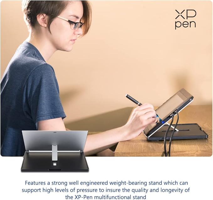 XP-PEN AC18 Multifunctional Metal Drawing Pen Tablet Stand for Pen Display Drawing Graphic Monitor Prevented Skidding Stander Holder