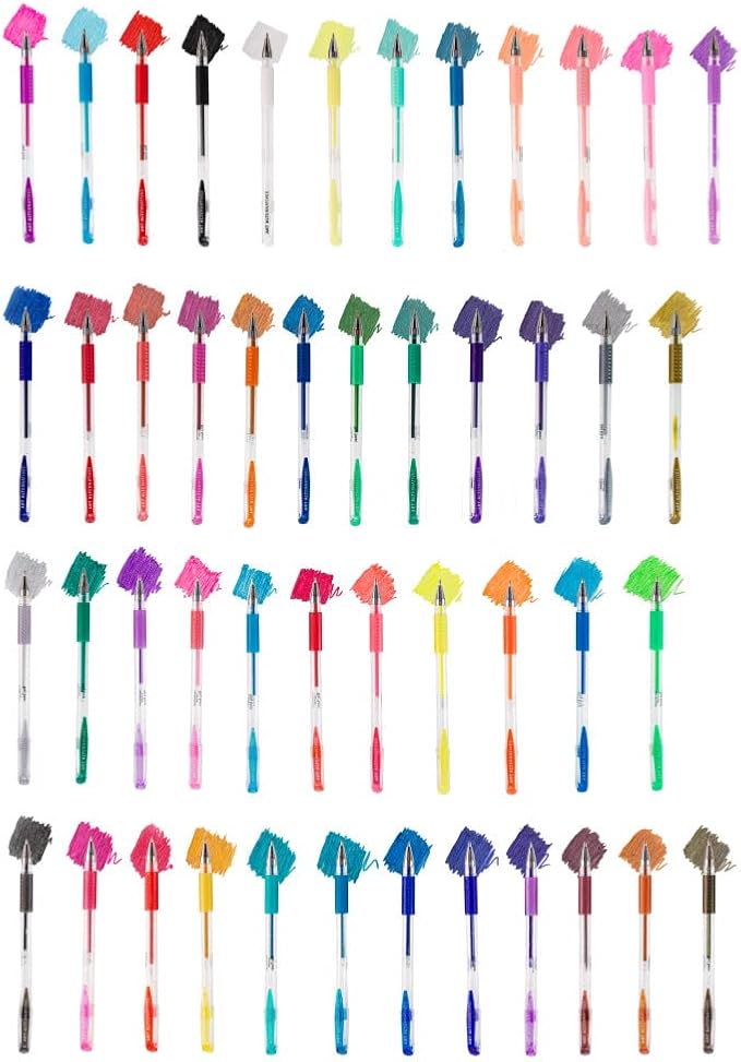Art Alternatives Gel Pen Set, 48-Pens