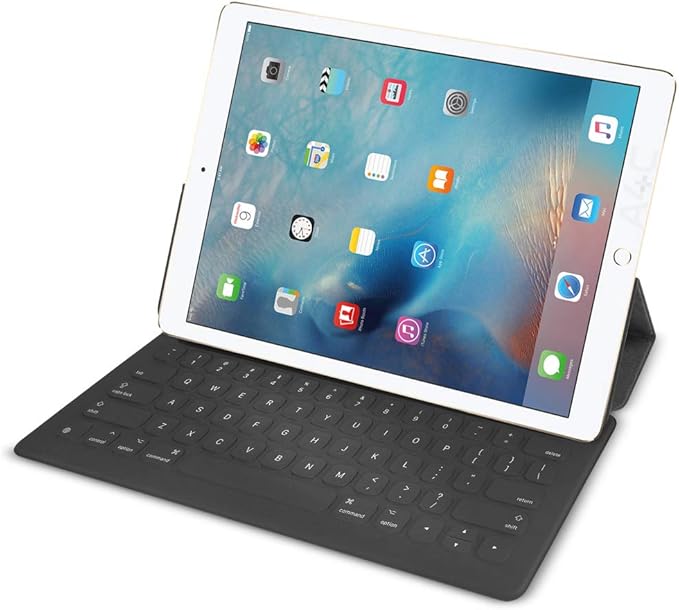Apple Smart Keyboard for 12.9-inch iPad Pro 2nd Generation / 1st Generation - Gray (MJYR2LL/A) - (Renewed)