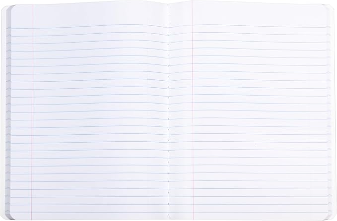 C-Line Composition Notebook, Wide Ruled, Marble Cover, 1 Notebook, Color May Vary (22010)