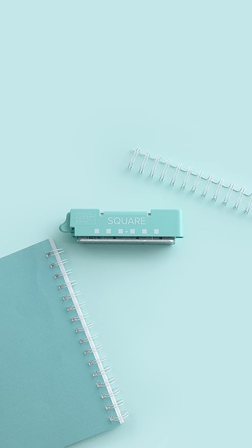 We R Memory Keepers Multi Cinch (Square Punch) Art Crafts Sewing Scrapbooking Journaling Printmaking Paper Craft Office Home Card Stock DIY Card Making Sticker Machine Stamping Punches Papers