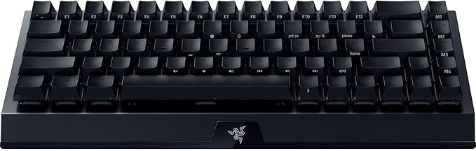Razer BlackWidow V4 Mini HyperSpeed Wireless Hot Swappable 65% Gaming Keyboard: HyperSpeed Wireless & Bluetooth 5.0 - Orange Switches Tactile & Quiet - Phantom Pudding Keycap(Renewed)