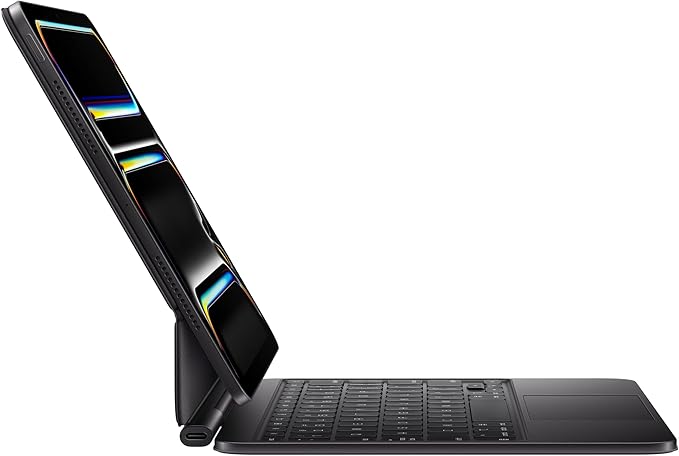 Apple iPad Magic Keyboard Case for iPad Pro 11-inch (M4 and M5), Great Typing Experience, Built-in Trackpad, Function Row, US English - Black
