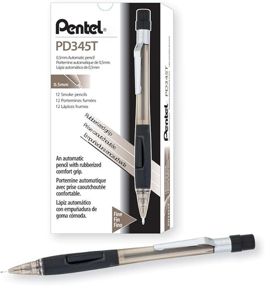 Quicker Clicker Mechanical Pencil (0.5mm) Transparent Smoke Barrel