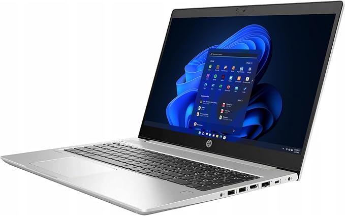 HP ProBook 450 G7 15.6" 1920x1080 FHD Notebook, Intel Core i5-10210U 4 Core, 16GB RAM, 256GB NVMe SSD, HDMI, USB-C, Webcam, Windows 11 Pro (Renewed)