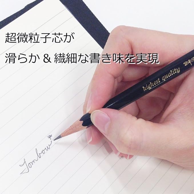 Tombow Mono-3B Premium Pencil, 3B MONO (High Standard Pencil with Ultra Fine Particles), Includes MONO Eraser, Drafting and Drawing, Dozen