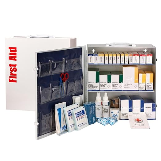First Aid Only 90790 2 Shelf First Aid Station, ANSI B+ Type I & II Without Medications
