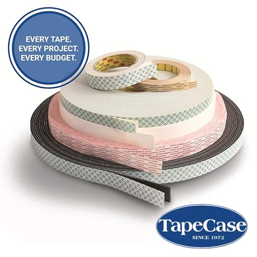 3M 4462B Black Foam Tape, 0.5" width x 5yd length (1 roll)