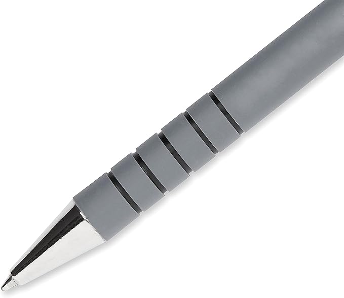 Paper Mate FlexGrip Ultra Retractable Ballpoint Pens Medium Point Black Box of 12