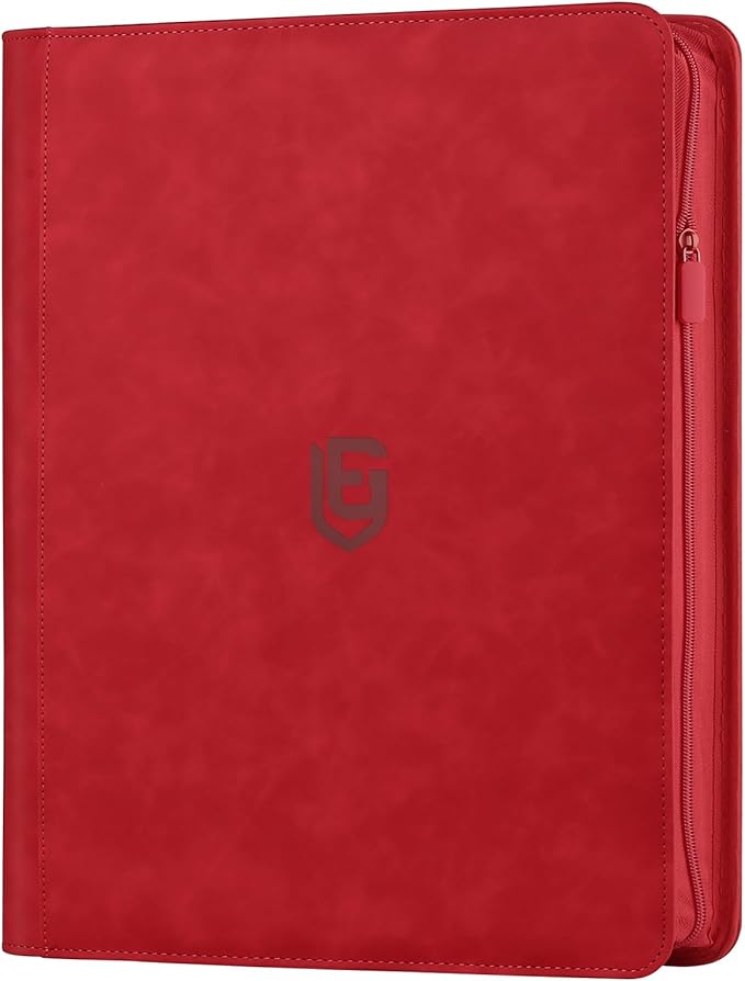 1024 Pocket Card Binder,16 Pocket Trading Card Binder，Side Loading Collectible Card Albums for MTG, for TCG Football, Sports, Game Cards Red