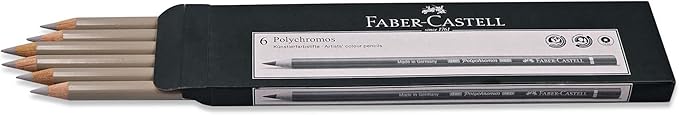 Faber-Castell Polychromos Artists' Single Pencil - Colour 271 Warm Grey II