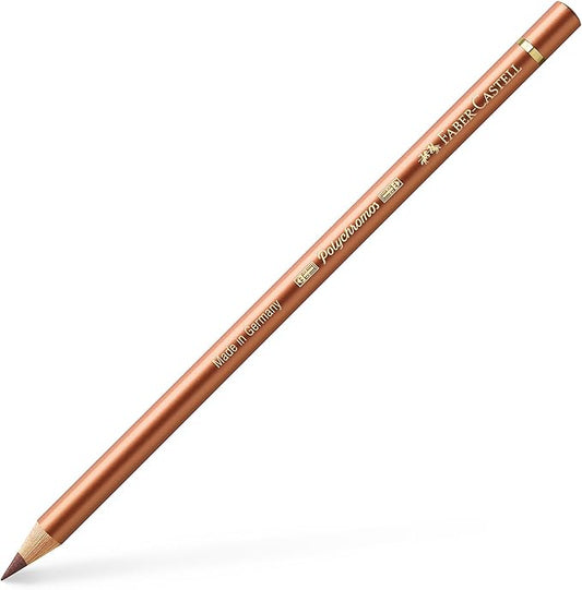 Faber Castel Polychromos Colored Pencils, 252, Copper, 6 Count