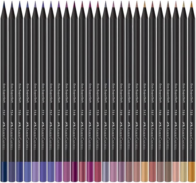 Faber-Castell Colored Pencils, Supersoft EcoPencil, 1207100SOFT, 100 Colors
