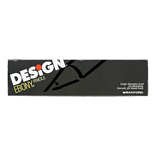 Prismacolor, SAN14420, Ebony Sketching Pencil, 12 / Dozen