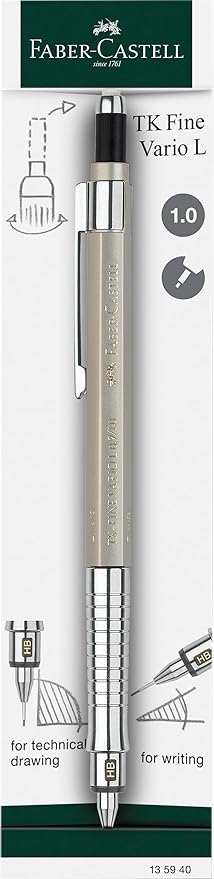Faber-Castell Mechanical Pencil TK-Fine Vario L 1.0 Champagne Gold