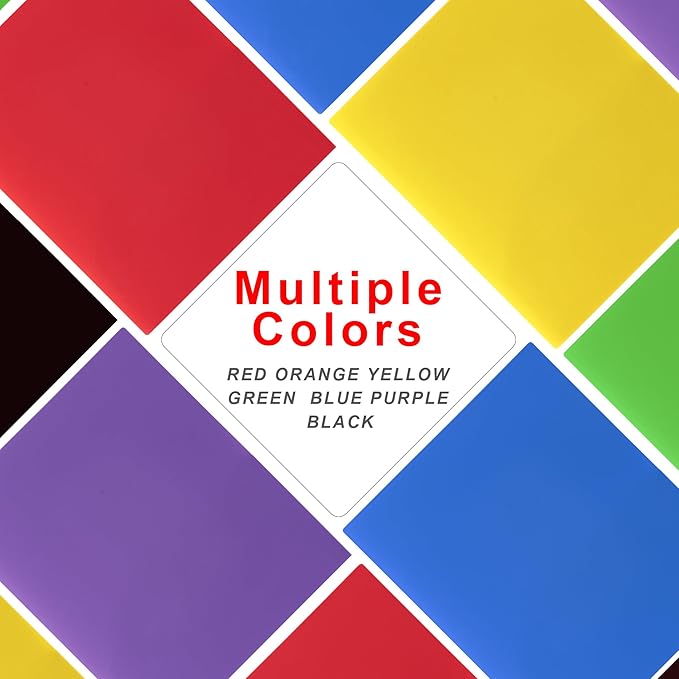 Plastic Folders with Pockets (24 Pack, Assorted Colors), Durable Heavy Duty File Folders with Business Card Slot, 2-Pocket Folder for Schoolwork & Office,Letter Size