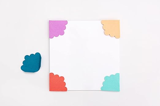 We R Memory Keepers Paper Punch- Scallop, Punches Paper Score Tools Safe Projects Art Crafts Sewing Scrapbooking Journaling Printmaking Papers Craft Office Home Card Stock DIY Card Making