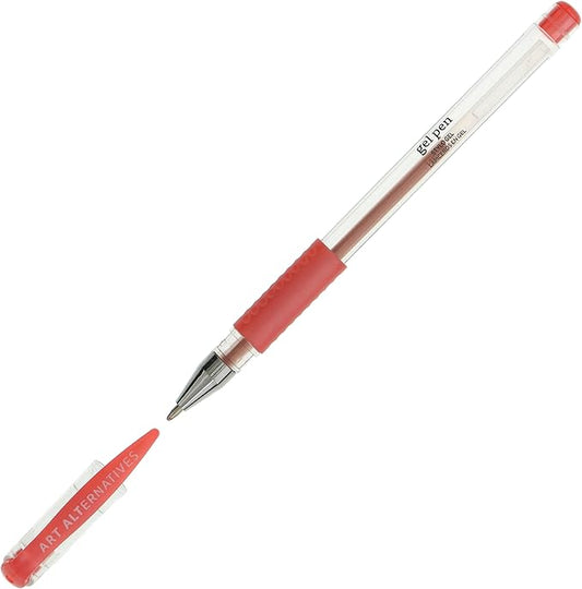 Art Alternatives Gel Pen, Metallic Rose - Ballpoint - Non-Smear + Quick Dry - Writing, Drawing, Coloring, Journal, Planner
