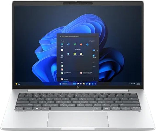 HP EliteBook 8 G1i 14" Notebook - WUXGA - 60 Hz - Intel Core Ultra 7 255U - 32 GB - 512 GB SSD - English Keyboard - Glacier Silver - Intel Chip - 1920 x 1200 - Windows 11 Pro - - In-plane Switching (I